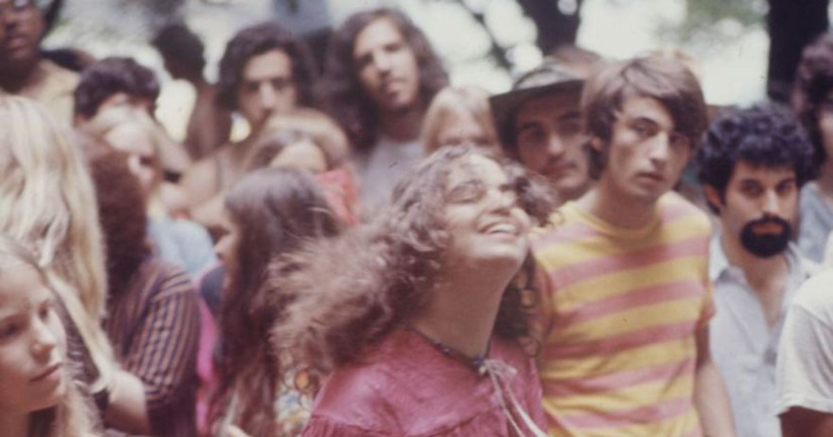 Hyppies Woodstock 1969