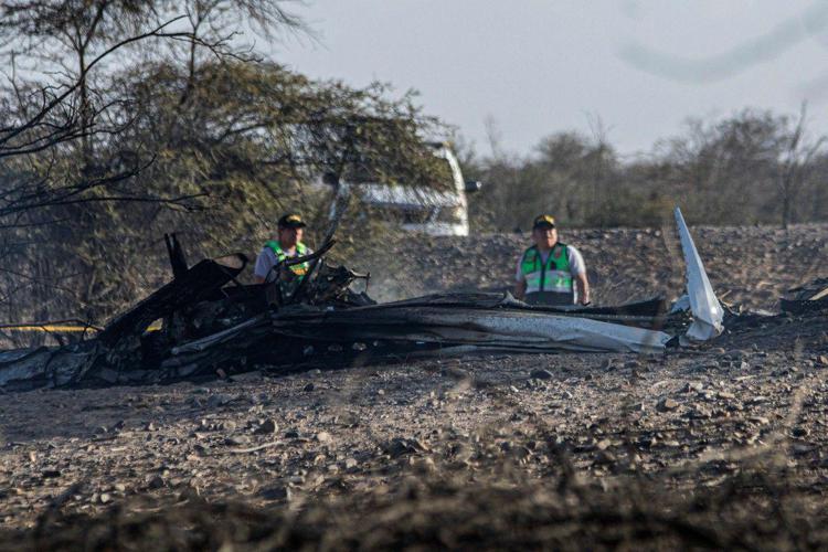 Relitto del Cessna 208B Grand Caravan precipitato a Nazca, Perù