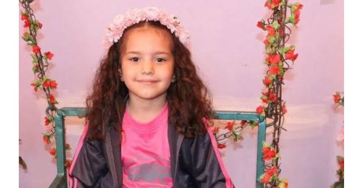 La bambina palestinese Hind Rajab, uccisa a Gaza nel 2024