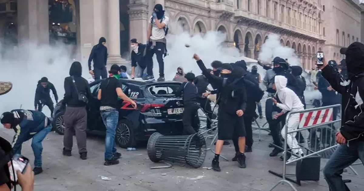 I cortei violenti